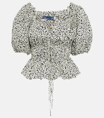 Blouse en coton à fleurs - Polo Ralph Lauren - Modalova