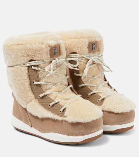 Bottines La Plagne en shearling et daim - Bogner - Modalova