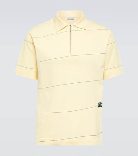 Burberry Polo EKD rayé en coton - Burberry - Modalova