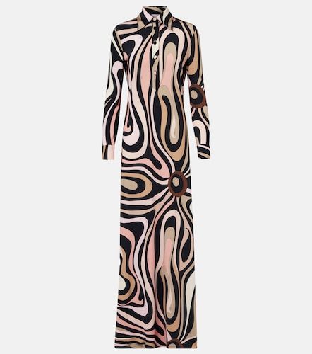 Pucci Robe chemise Marmo imprimée - Pucci - Modalova