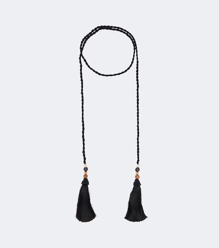 Collier tressé Gigi en plaqué or 18 ct - Jennifer Behr - Modalova