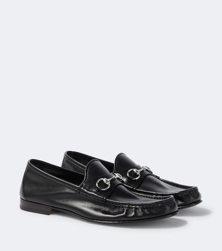 Mocassins Lugano Horsebit en cuir - Gucci - Modalova