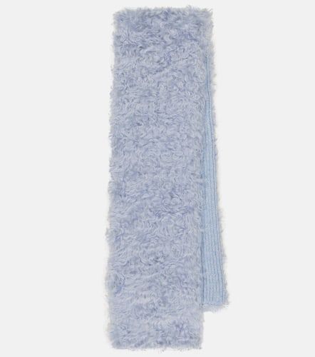 Écharpe en mohair, coton et laine - Miu Miu - Modalova