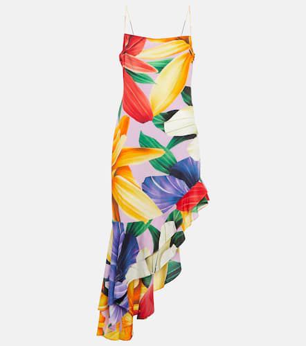 Robe midi asymétrique imprimée - Etro - Modalova