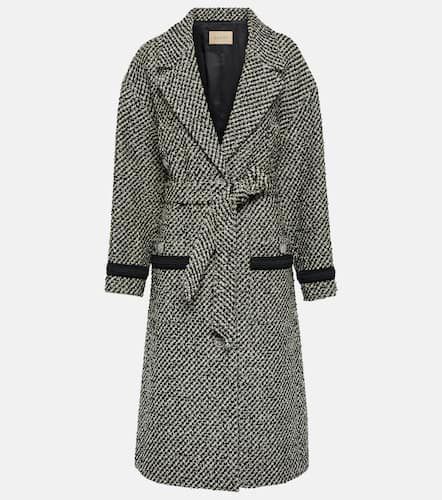 Manteau en bouclé de laine et coton - Gucci - Modalova