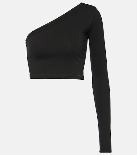 Crop top Ziggy asymétrique en coton - Rick Owens - Modalova