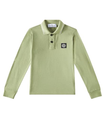 Polo Compass en coton - Stone Island Junior - Modalova