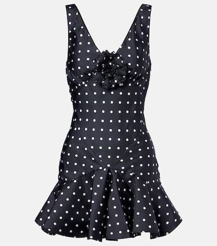 Robe en sergé de soie à pois - Rodarte - Modalova
