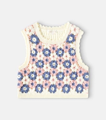 Pull sans manches Rynia en coton mélangé - Louise Misha - Modalova
