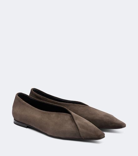 Ballerines en daim - Brunello Cucinelli - Modalova