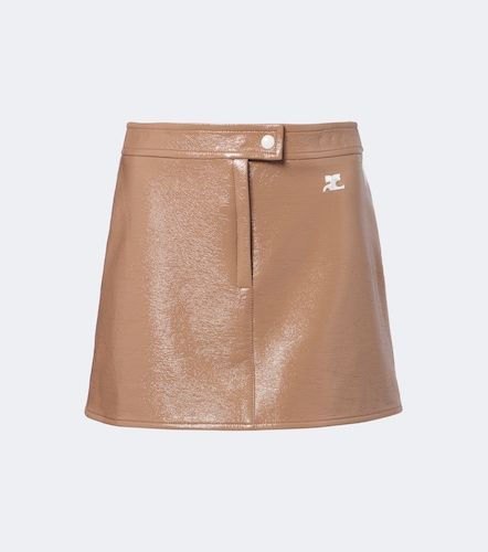Courrèges Mini-jupe Reedition en vinyle - Courreges - Modalova