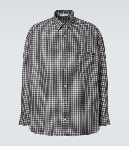Chemise en coton à carreaux - Acne Studios - Modalova