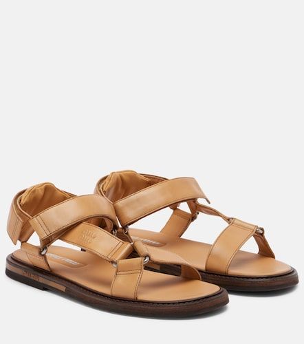 Miu Miu Sandales en cuir - Miu Miu - Modalova