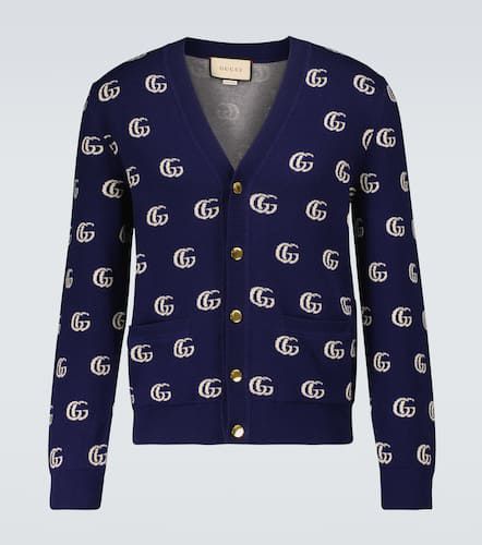 Cardigan jacquard GG en coton - Gucci - Modalova