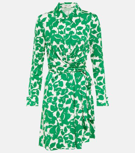 Robe portefeuille Didi à fleurs - Diane von Furstenberg - Modalova