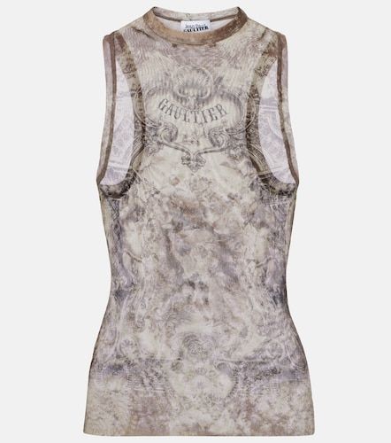 Top Medallion imprimé - Jean Paul Gaultier - Modalova