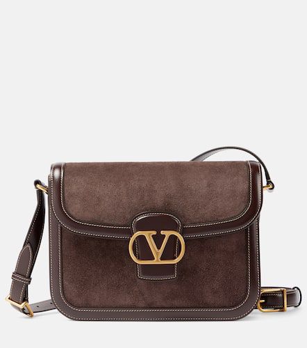 Sac 9to5 Medium en daim - Valentino Garavani - Modalova