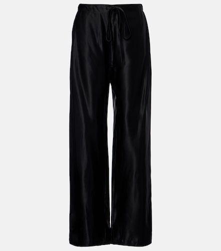 Pantalon ample Rohen en satin - Khaite - Modalova