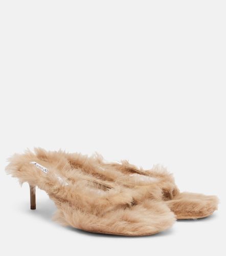 Acne Studios Sandales en shearling - Acne Studios - Modalova
