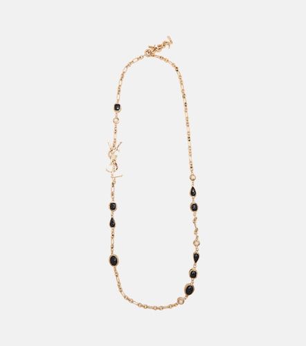 Collier chaîne Cassandre à ornements - Saint Laurent - Modalova