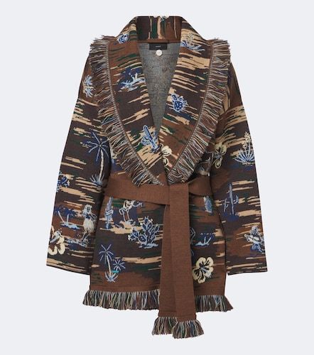 Cardigan Texhawaii Rountrip en laine mélangée - Alanui - Modalova