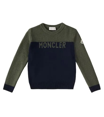 Moncler Enfant Pull en laine - Moncler Enfant - Modalova