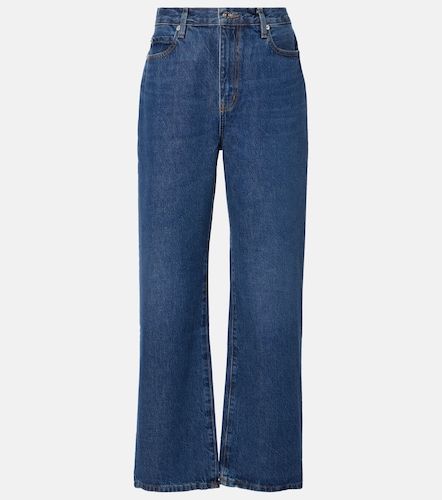 Jean droit Le Jane Ankle à taille haute - Frame - Modalova