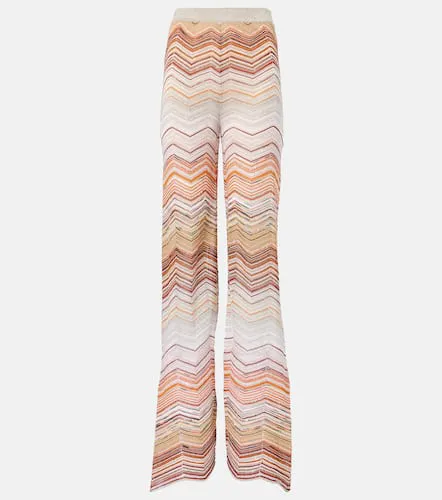 Pantalon ample Zigzag en lamé - Missoni - Modalova