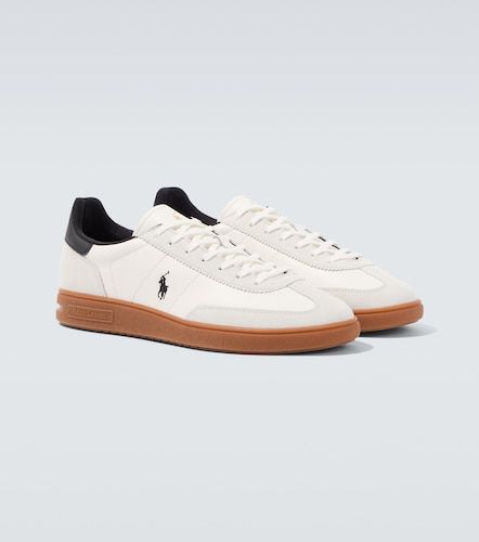 Baskets en cuir et daim - Polo Ralph Lauren - Modalova