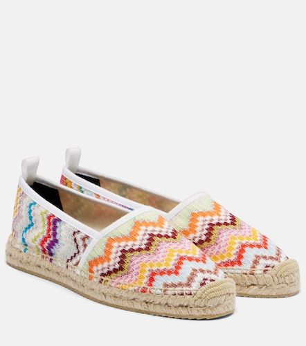 Espadrilles Elle Zigzag en lamé - Missoni - Modalova