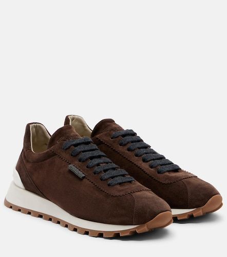 Baskets Monili en daim - Brunello Cucinelli - Modalova