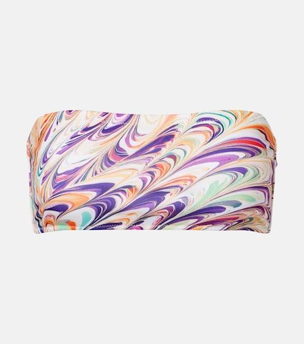 Haut de bikini bandeau Iris à imprimé - Alexandra Miro - Modalova