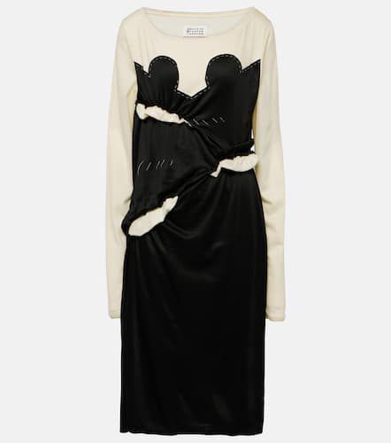 Maison Margiela Robe midi Spliced - Maison Margiela - Modalova