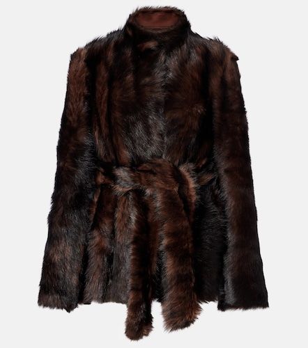 Manteau Elsa en shearling - Nour Hammour - Modalova