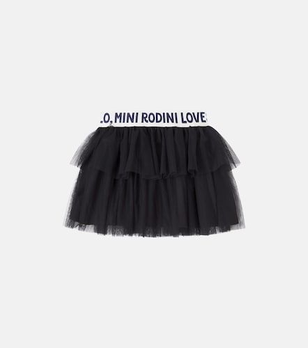 Mini Rodini Jupe en tulle à logo - Mini Rodini - Modalova