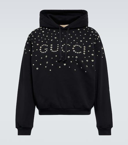 Sweat-shirt à capuche en coton - Gucci - Modalova