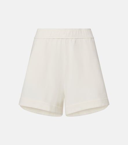 Short à taille haute en coton - Brunello Cucinelli - Modalova