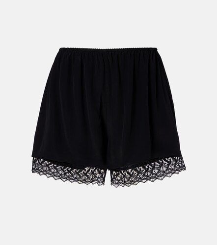 Short en satin et dentelle - Simone Rocha - Modalova