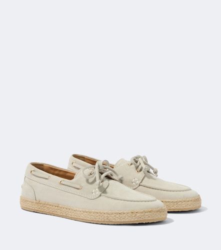 Chaussures bateau en daim - Brunello Cucinelli - Modalova