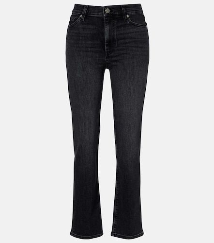 Jean droit Le Sleek raccourci à taille haute - Frame - Modalova