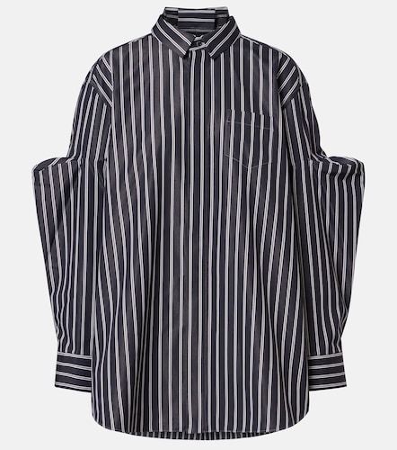 Chemise oversize rayée en coton mélangé - Sacai - Modalova