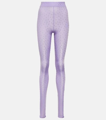 Collants en jersey à cristaux - Alex Perry - Modalova