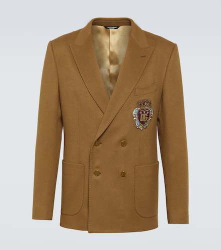 Blazer en laine et cachemire - Dolce&Gabbana - Modalova