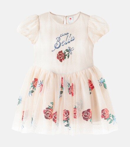 Konges Sløjd Robe en tulle à fleurs - Konges Slojd - Modalova