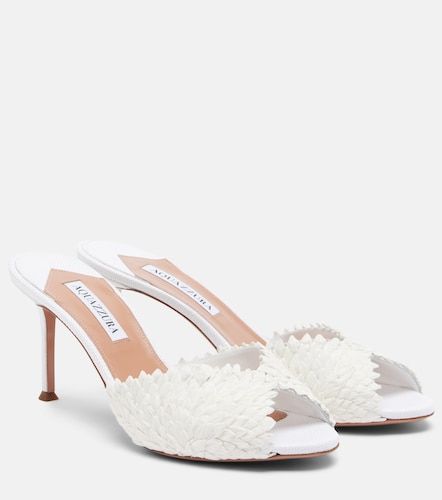 Mules Rio Flirt à effet raphia - Aquazzura - Modalova
