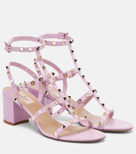 Sandales Rockstud 60 en cuir - Valentino Garavani - Modalova