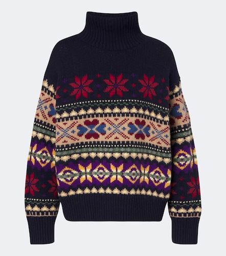 Pull Fair Isle en laine, coton et cachemire - Polo Ralph Lauren - Modalova
