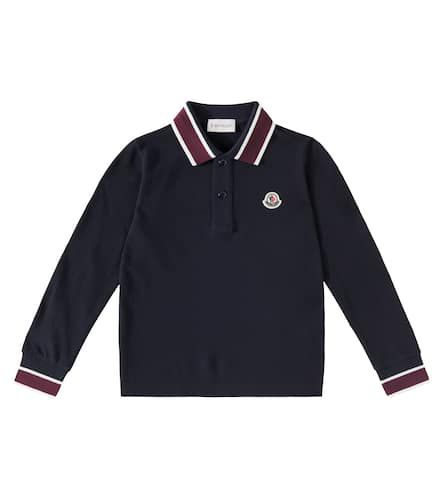 Moncler Enfant Polo en coton - Moncler Enfant - Modalova