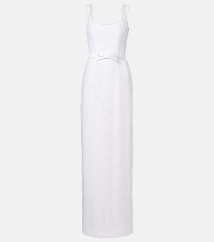 Robe longue de mariée Robin en jacquard - Markarian - Modalova