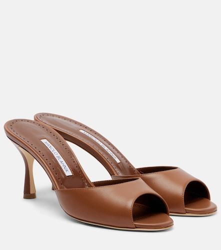 Manolo Blahnik Mules Jada en cuir - Manolo Blahnik - Modalova
